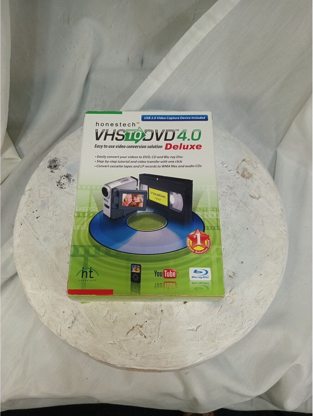 Honestech VHS to DVD 4.0 Deluxe USB Video Capture Kit